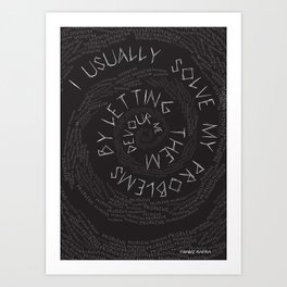 Franz Kafka Art Print