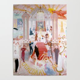 Florine Stettheimer "The Cathedrals of Art" Poster