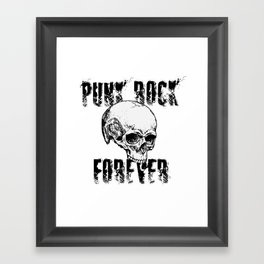 Punk Rock Forever [Light Shirts] Framed Art Print