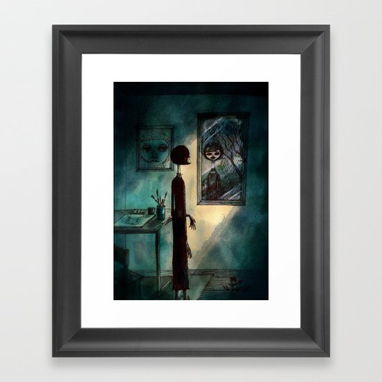 indian summer Framed Art Print