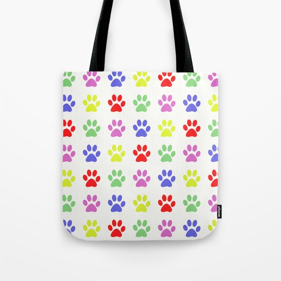 Pawprints Pattern I Tote Bag