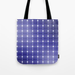 In charge / 3D render of solar panel texture Tote Bag