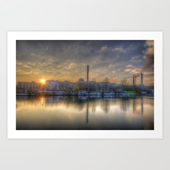 Eisfabrik Berlin Art Print