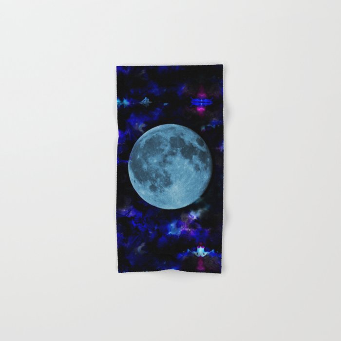 Moon Montage Hand & Bath Towel