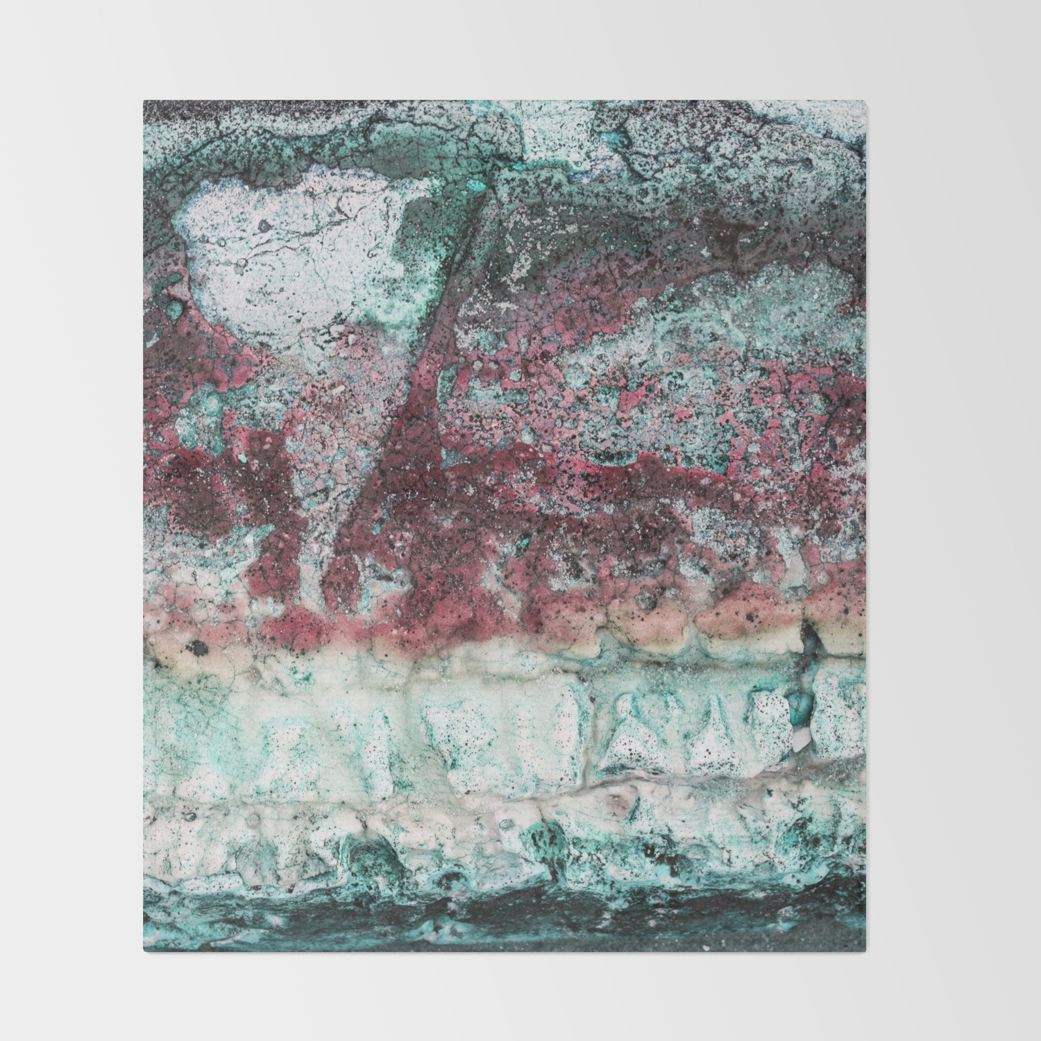 Beach Vibe In Pink Throw Blanket By Jessicamanelis Society6