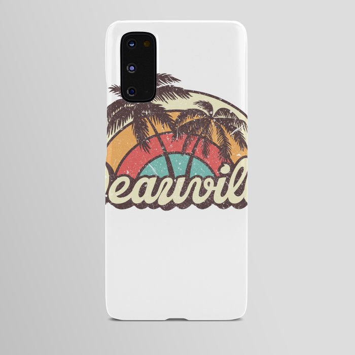 Deauville beach city Android Case