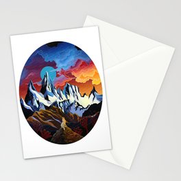 Moon Dog Stationery Cards