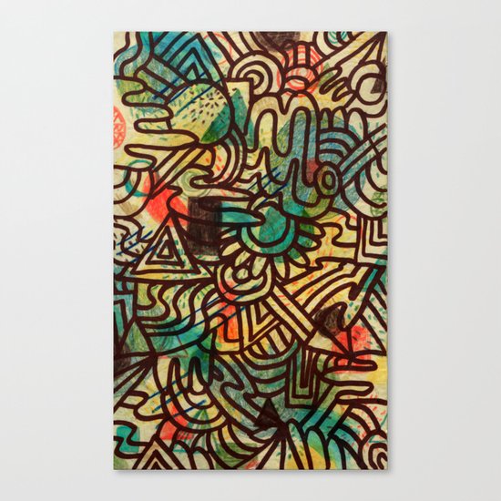 Random Memories Canvas Print