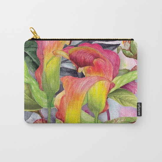Macro Flowers #24 Carry-All Pouch
