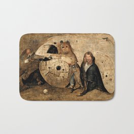 The Beast and the Scoundrel  Bath Mat | Forceawakens, Scifi, Bosch, Hanandchewy, Millenniumfalcon, Renaissance, Painting, Tatooine, Newhope, Popart 