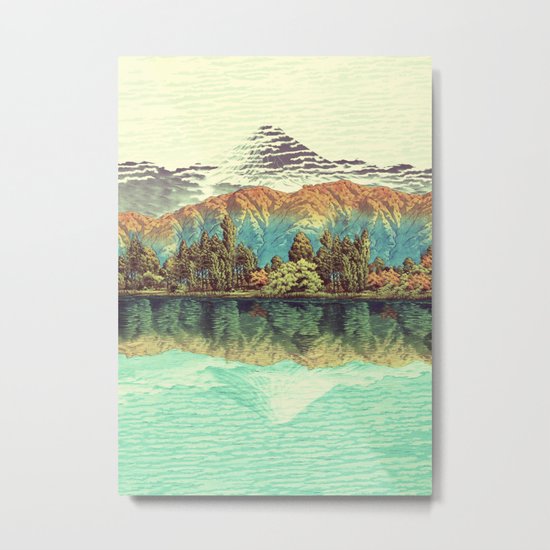 The Unknown Hills in Kamakura Metal Print