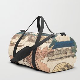 Vintage Jap Art Duffle Bag