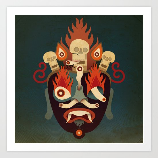 Bandanlamu Art Print