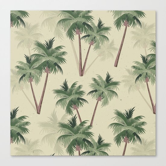 Palm Trees Canvas Print