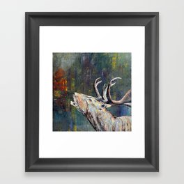 Deer Framed Art Print