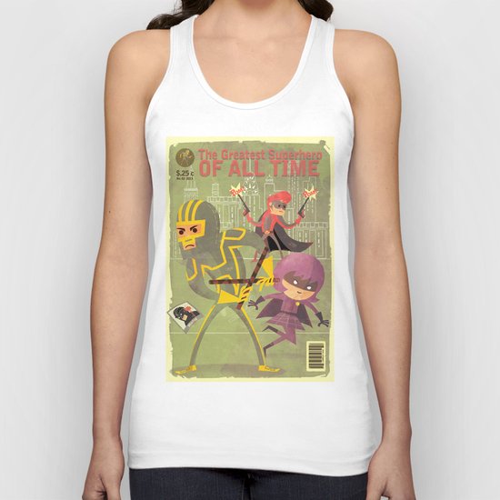 kick ass fan art 2 Unisex Tank Top