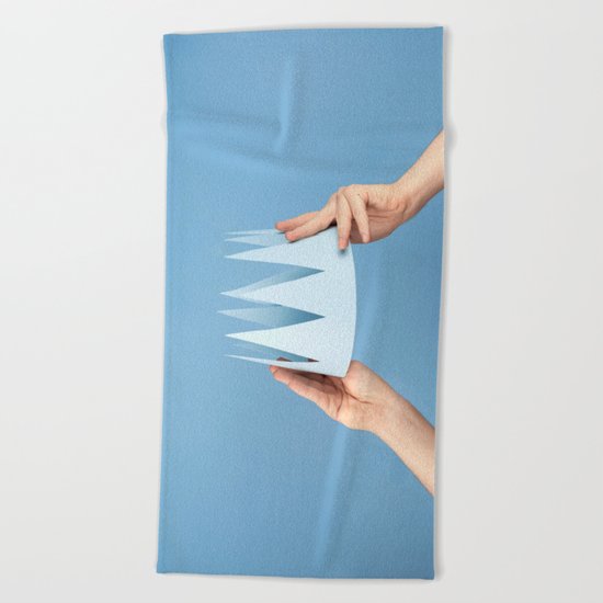Coronation day Beach Towel