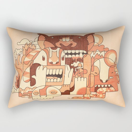 Dry Heat Rectangular Pillow