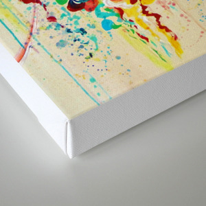 Summer In Bloom Beautiful Abstract Acrylic Painting Vibrant