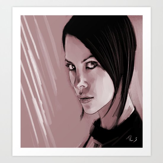 Aeon Flux Art Print