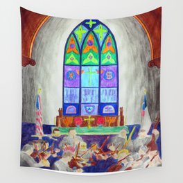 Church of the Holy Cross feat. Shreveport Festival Orchestra- 7 June, 2015 Wall Tapestry
