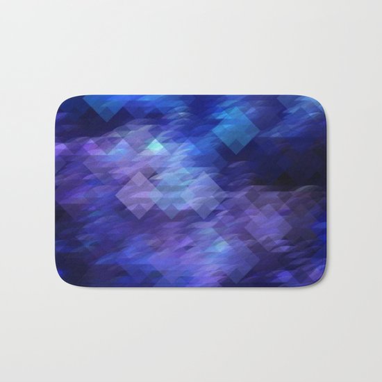 Anemone Wave Pixel Bath Mat