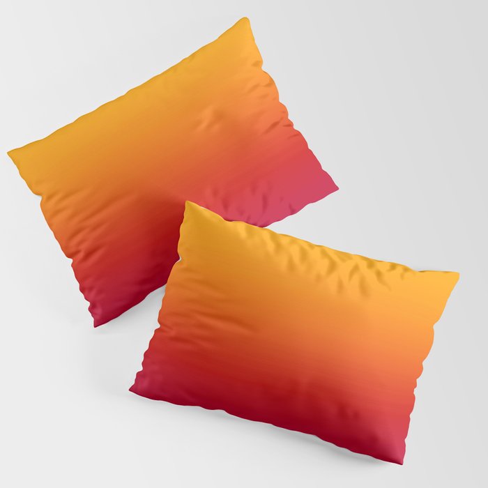sunSET Ombre Gradient Pillow Sham