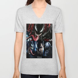 Venom Mix V Neck T Shirt