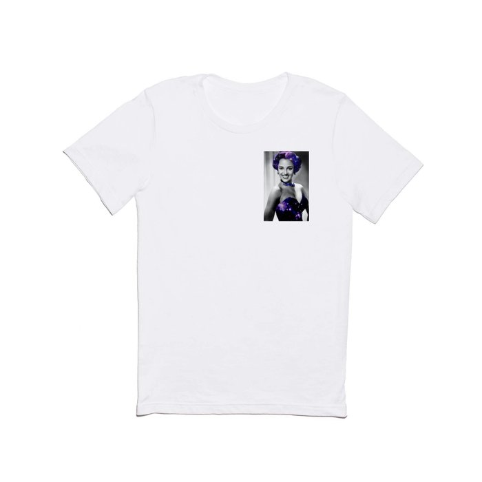 Dorothy Dandridge Purple Galaxy T Shirt