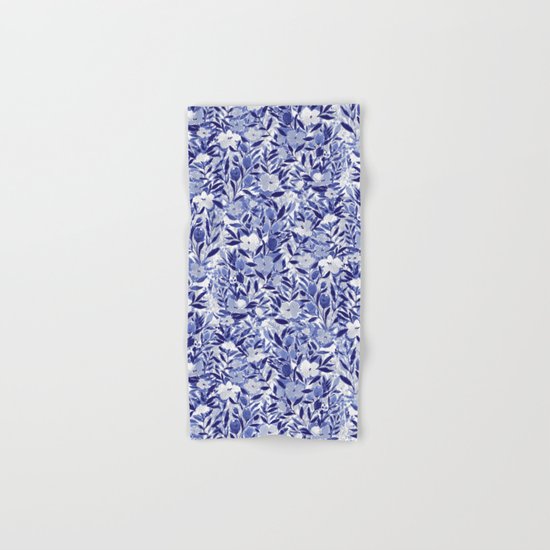 Nonchalant Indigo Hand & Bath Towel