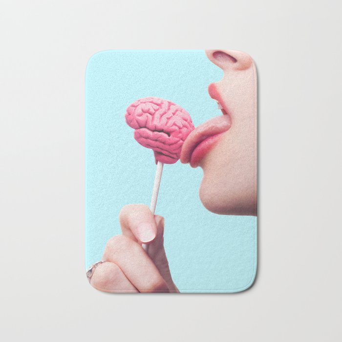 Licking Brains Bath Mat