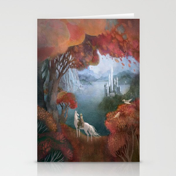 Traveller and the Fairy Castle Stationery Cards