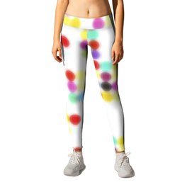 Ghost printing Dotty Leggings | Pattern, Painting, Graphicdesign, Abstract 