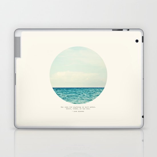 Salt Water Cure Laptop & iPad Skin