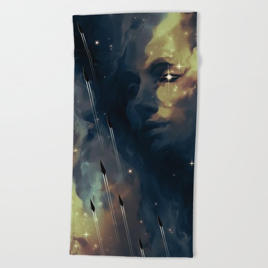 Lady Nova Beach Towel