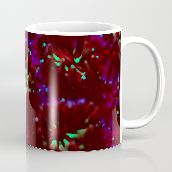 Red fluorescing polyps Coffee Mug