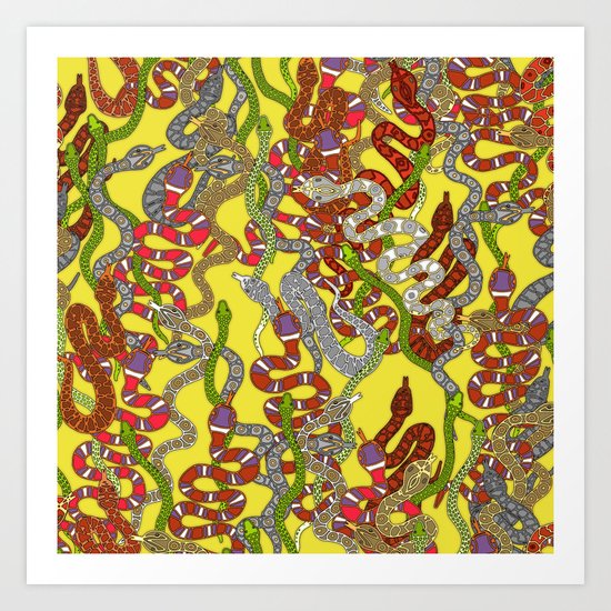 Year of the Snake Art Print