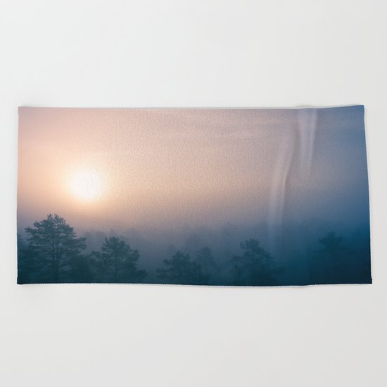 Sunrise in Heaven Beach Towel