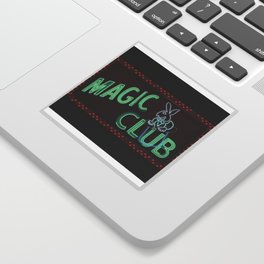 Magic Club Sticker