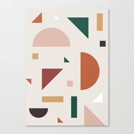 Abstract Geometric 30 Canvas Print