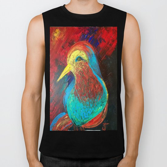 Brilliant Celebration Birdie Biker Tank