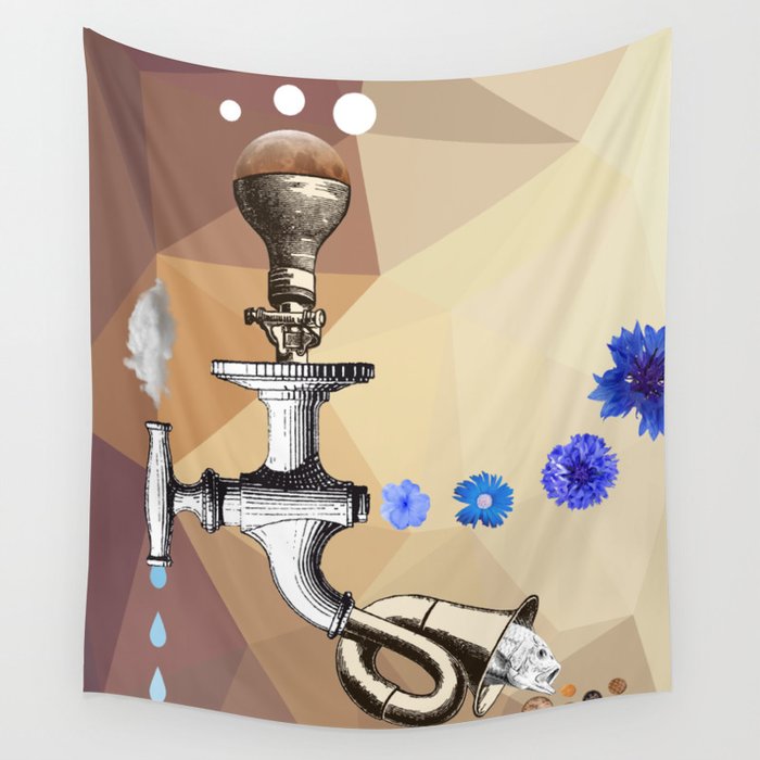 The theory of the Evolution Wall Tapestry by Gloria Sanchez Artist  Society6