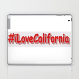 "#iLoveCalifornia " Cute Design. Buy Now Laptop Skin