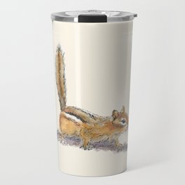 Curious Chipmunk Travel Mug