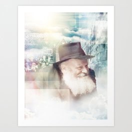 The Rebbe Art Print