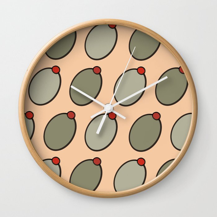 Marge’s Olives Wall Clock