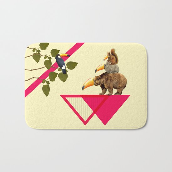 everybody would love to be a toucan Bath Mat