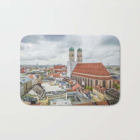 The Cathedral of Munich Bath Mat