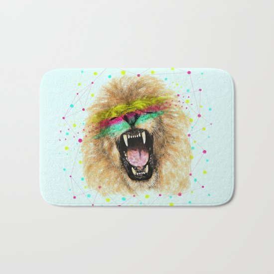 Lion II Bath Mat