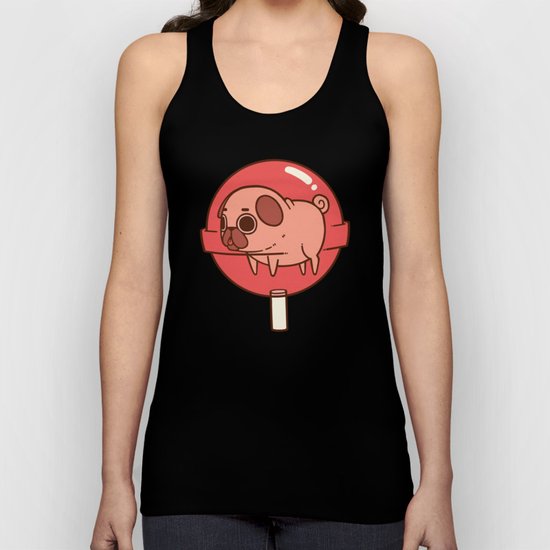 Puglie Lollipop Unisex Tank Top